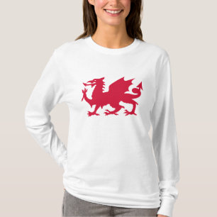 T-shirt Dragon gallois rouge