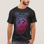 T-shirt Dragon géométrique (Devant)