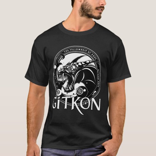 T-shirt Dragon | GitKon : La Bourse de Code (Devant)