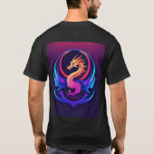 T-shirt " Dragon Guardian : Embrassez le mythe " (Dos)