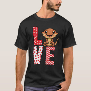 T-shirt Dragon harcelé Valentines Day Love Valentine Cute