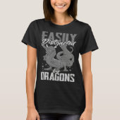T-shirt Dragon Head  Cute Fantasy Creature  5 (Devant)