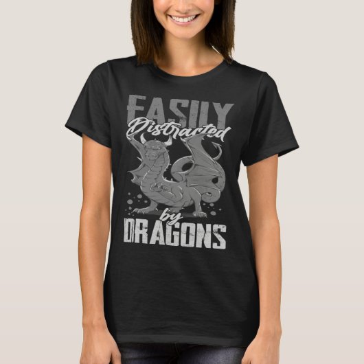 T-shirt Dragon Head  Cute Fantasy Creature  5 (Devant)