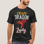 T-shirt Dragon Head Cute Imaginaire Créature 2 (Devant)