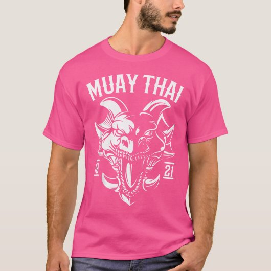 T-shirt Dragon Head Muay Thai (Devant)