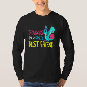 T-shirt Dragon I Girls Best Friend I Kids Dragon Imaginair