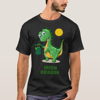 T-shirt Dragon Irlandais jour de la saint patrick