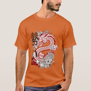 T-Shirt Dragon Japonais