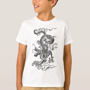 T-shirt Dragon japonais - dans le style chinois