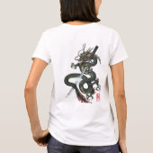 T-shirt Dragon katana3 (Dos)