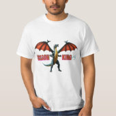 T-shirt Dragon King imprimé : application mythique (Devant)