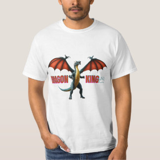 T-shirt Dragon King imprimé : application mythique