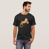T-shirt Dragon Lecture Vidéo Jeu Lizards (Devant entier)