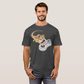T-shirt Dragon Lecture Vidéo Jeu Reptiles (Devant entier)