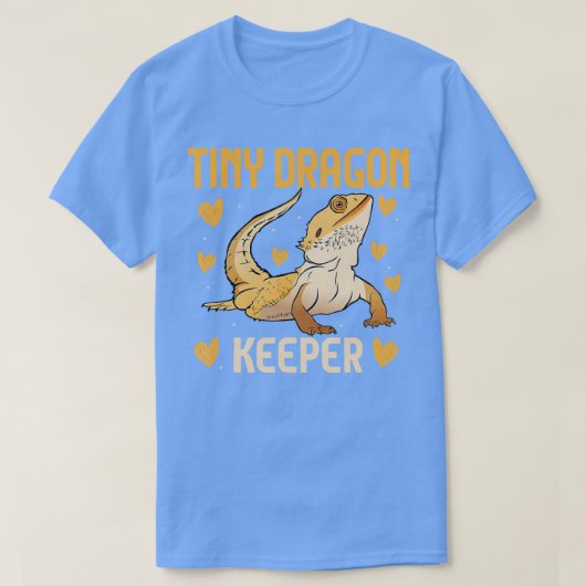 T-shirt Dragon Lizard Minuscule Gardien Dragon Herpetolo (Design devant)