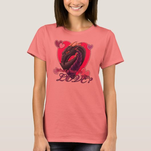 T-shirt Dragon Love Tee lite (Devant)