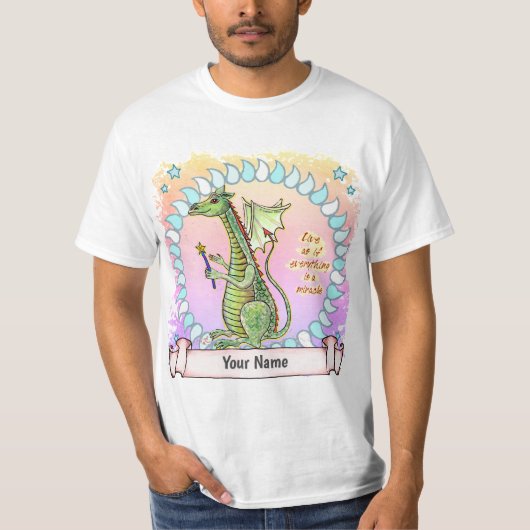 T-shirt Dragon Magicien (Devant)