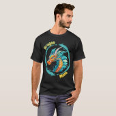 T-shirt Dragon Mama – Conception de mère de dragon de fant (Devant entier)