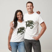 T-shirt dragon merged (Unisexe)