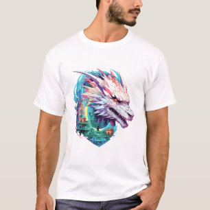 T-shirt Dragon Mythique Animal Wild Créature Beauté Géant