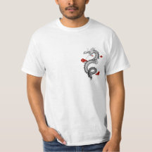 Dragon Mythologique Asiatique Traditionnel & Nuage
