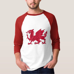 T-shirt Dragon né de Gallois avec le poème