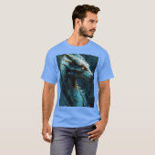 T-shirt Dragon optique mystique animal (Devant entier)