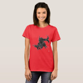 T-shirt Dragon oriental de Fierce (Devant entier)