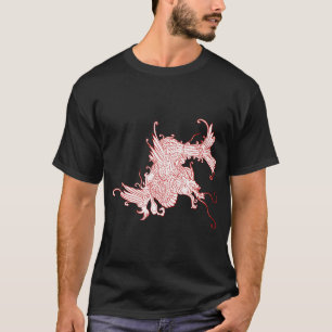 T-shirt Dragon Oriental Fierce