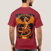 T-shirt Dragon Ouroboros (Dos)