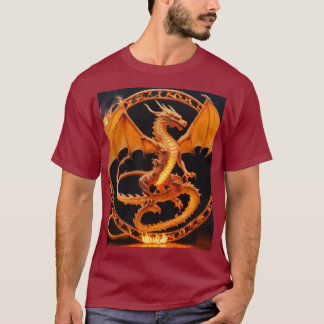 T-shirt Dragon Ouroboros