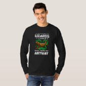 T-shirt Dragon Pet Lizard Humour Reptile Herpetolo (Devant entier)