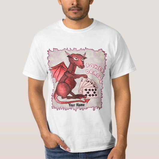 T-shirt Dragon Poker (Devant)