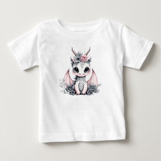 T-shirt Dragon pour bébé (Devant)