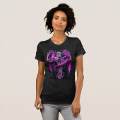 T-shirt Dragon pourpre (Devant entier)