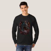 T-shirt Dragon print (Devant entier)