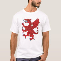 Dragon Rampant Gules