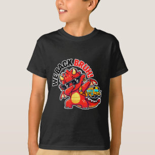 T-shirt Dragon Retour À L'École Bruh Drôle Cartoon Chemise