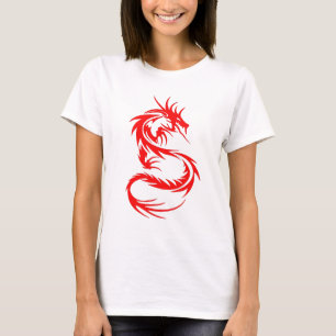 T-shirt Dragon rouge