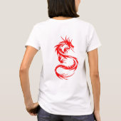 T-shirt Dragon rouge (Dos)