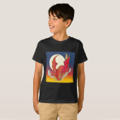 T-shirt Dragon rouge (Devant entier)