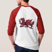 T-SHIRT DRAGON ROUGE (Dos)