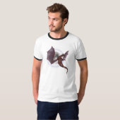 T-shirt Dragon rouge (Devant entier)