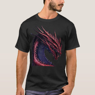 T-shirt Dragon rouge