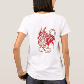 T-shirt Dragon rouge (Dos)