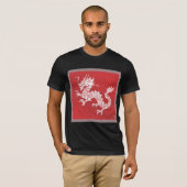 T-shirt dragon rouge (Devant entier)