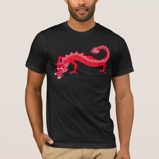 T-shirt Dragon rouge (Devant)