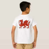 T-shirt Dragon rouge (Dos entier)