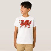 T-shirt Dragon rouge (Devant entier)