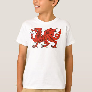 T-shirt Dragon rouge